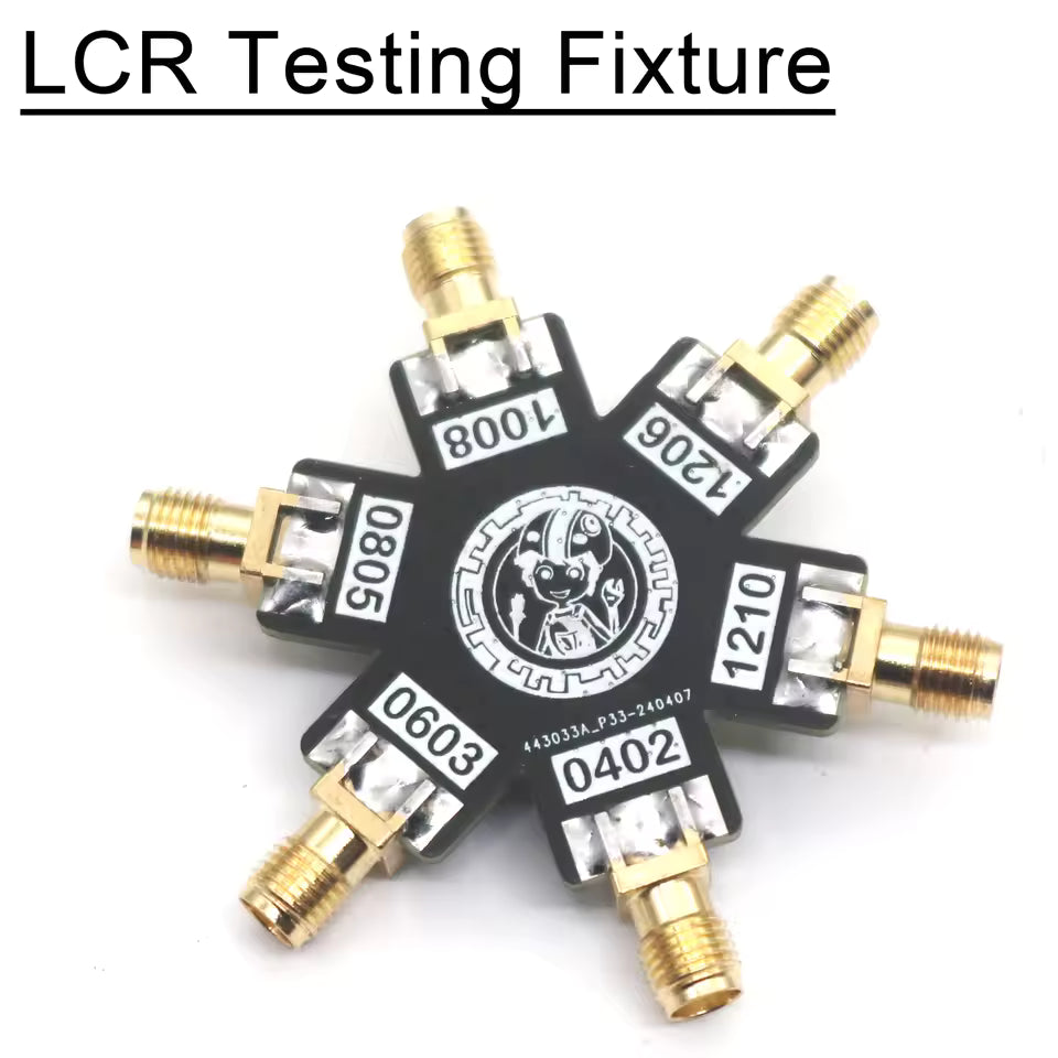NanoVNA LCR Test Fixture for SMD Components