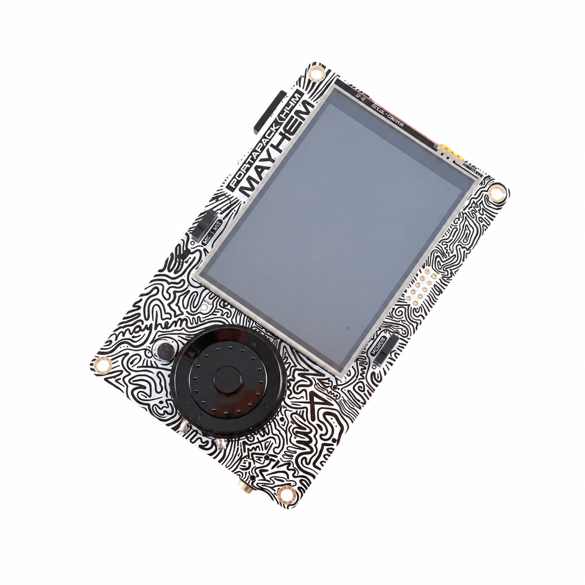PortaPack H4M with Transparent Shell and Battery for HackRF One